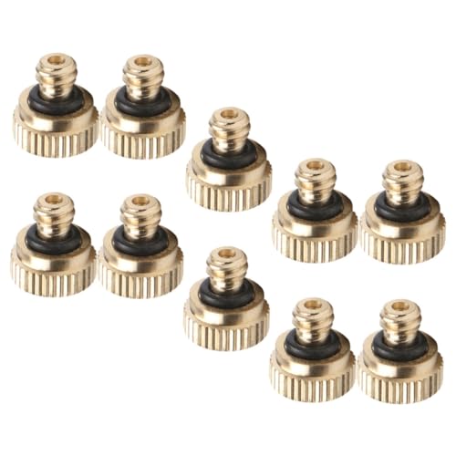 SUPVOX 10 Stück Teiliges Niederdruck Nebeldüse Kupfer für Gartenbewässerung Sprühdüse Rostfrei Langlebig Einfach zu Bedienen für Kühlung und Befeuchtung SUPVOX 10 Stück Teiliges Niederdruck Nebeldüse Kupfer für Gartenbewässerung Sprühdüse Rostfrei Langlebig Einfach zu Bedienen für Kühlung und Befeuchtung von Supvox