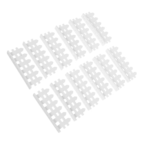 SUPVOX 12 Stück Teiliges Mini Zaun Weiß Realistischer Miniatur Gartenzaun für DIY Micro Landschaft Vielseitiger Dekorativer Zaun für Blumentöpfe und Feengarten Einfache Installation SUPVOX 12 Stück Teiliges Mini Zaun Weiß Realistischer Miniatur Gartenzaun für DIY Micro Landschaft Vielseitiger Dekorativer Zaun für Blumentöpfe und Feengarten Einfache Installation von Supvox