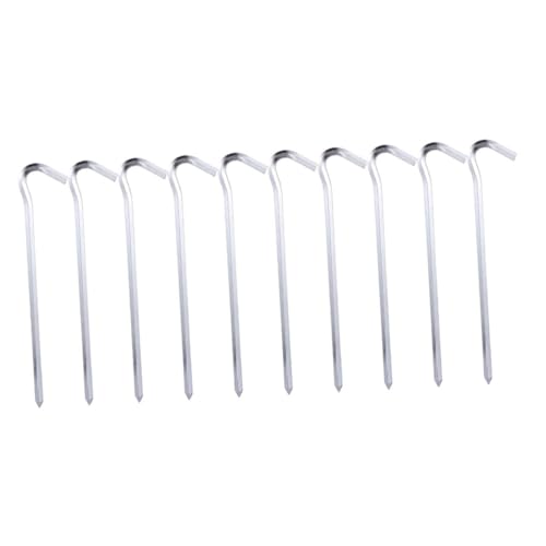 SUPVOX 12 Stück Teiliges Zeltheringe aus Langlebiger Robuste Sechseckige Zeltnägel mit Glattem Spitzen Design Sturmsichere Befestigung für Campingzelte Planen und Markisen SUPVOX 12 Stück Teiliges Zeltheringe aus Langlebiger Robuste Sechseckige Zeltnägel mit Glattem Spitzen Design Sturmsichere Befestigung für Campingzelte Planen und Markisen von Supvox