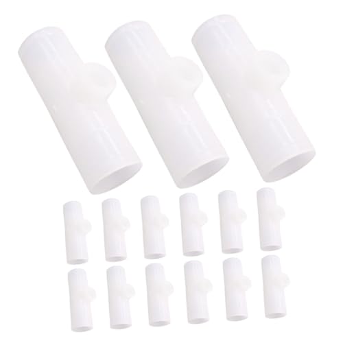 SUPVOX 15 Stück Teiliges Geflügel Wasseranschluss Langlebige Hühner Tränken Tee Fittings mit Verteiler Automatische Wasserversorgung Präzise Wasserregelung Einfache und Installation von Supvox