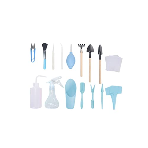 SUPVOX 16 Stück Teiliges Gartenwerkzeug Set für Sukkulenten Ergonomisch Langlebig mit Schaufel Kultivator Sprühflasche und Pinzette Tragbar für Haus und Gartenarbeit SUPVOX 16 Stück Teiliges Gartenwerkzeug Set für Sukkulenten Ergonomisch Langlebig mit Schaufel Kultivator Sprühflasche und Pinzette Tragbar für Haus und Gartenarbeit von Supvox
