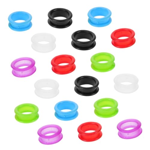 Supvox 18stücke Silikon Finger Ringe Für Haarschneidescheren Ergonomische Daumeneinsätze Komfortabler Fingerschutz Für Hundefriseure Wiederverwendbare Scheren-ringe Verschiedenen Supvox 18stücke Silikon Finger Ringe Für Haarschneidescheren Ergonomische Daumeneinsätze Komfortabler Fingerschutz Für Hundefriseure Wiederverwendbare Scheren-ringe Verschiedenen von Supvox