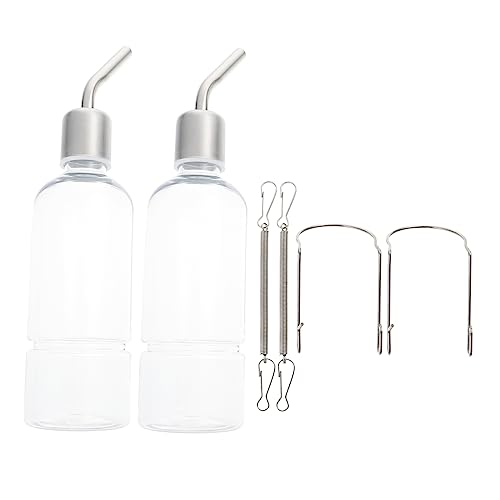 SUPVOX 2 STÜCK Hängende Trinkflaschen für Kleintiere Wasserspender für Kaninchen Meerschweinchen Chinchillas Aus Strapazierfähigem und Auslaufsicher mit Design zur Überwachung SUPVOX 2 STÜCK Hängende Trinkflaschen für Kleintiere Wasserspender für Kaninchen Meerschweinchen Chinchillas Aus Strapazierfähigem und Auslaufsicher mit Design zur Überwachung von Supvox