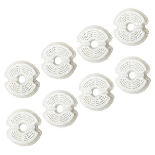SUPVOX 2 Sätze Pet Fountain Filter Ersatz mit Filtern Runde Aussparung Langlebiger Abs Wasserfilter für Katzen und Hundetrinkbrunnen Sicherer Praktischer Haushaltsfilter von Supvox