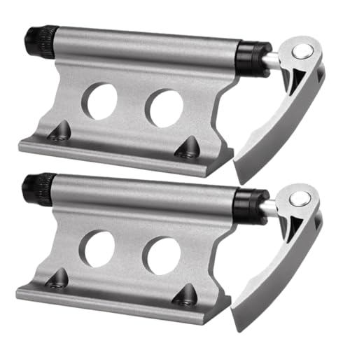 SUPVOX 2 Stück Fahrrad Gabelhalter Schnellspanner mit Schnellverschluss Stabile Front Gabel Fixierung für Fahrradtransport Auto Reise von Supvox