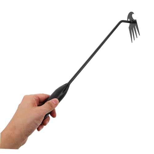 SUPVOX 2 Stück Gartenhacke aus Multifunktionales Unkrautentfernungswerkzeug für Wurzel Schonendes Jäten Bodenlockerung und Wildgemüseernte Leicht und Tragbar für Garten und Outdoor von Supvox