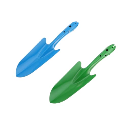 SUPVOX 2 Stück Kleine Gartenschaufel aus Robustem Handlich und Leicht für Gartenarbeit und Blumenerde für Pflanzen Umtopfen und Bodenbearbeitung im Zufällige Farbe Zufällige Farbe von Supvox