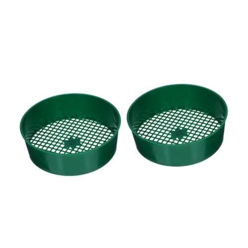 SUPVOX 2 Stück Teiliges Gartensieb aus Leichtem PP Manuelles Bodensieb zur Effizienten Siebung von Erde Kompost Sand und Kies Praktisches Gartensieb für Hobbygärtner und Hausfrauen SUPVOX 2 Stück Teiliges Gartensieb aus Leichtem PP Manuelles Bodensieb zur Effizienten Siebung von Erde Kompost Sand und Kies Praktisches Gartensieb für Hobbygärtner und Hausfrauen von Supvox