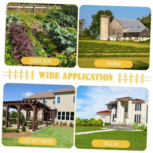 SUPVOX 2 Stück Teiliges Kunststoff gartenzaun Dekorative Rasenkante mit Höhe Wetterbeständig und Vielseitig Einsetzbar als Hundeschutzzaun Beeteinfassung und Gartenabgrenzung SUPVOX 2 Stück Teiliges Kunststoff gartenzaun Dekorative Rasenkante mit Höhe Wetterbeständig und Vielseitig Einsetzbar als Hundeschutzzaun Beeteinfassung und Gartenabgrenzung von Supvox