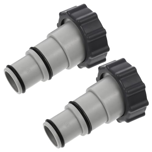 SUPVOX 2 Stück Teiliges Poolschlauch Adapter aus Robustem Wasserbeständig und Langlebig Ersatz für Poolpumpen Praktisch und Handlich Geeignet für Schwimmbad Schläuche SUPVOX 2 Stück Teiliges Poolschlauch Adapter aus Robustem Wasserbeständig und Langlebig Ersatz für Poolpumpen Praktisch und Handlich Geeignet für Schwimmbad Schläuche von Supvox