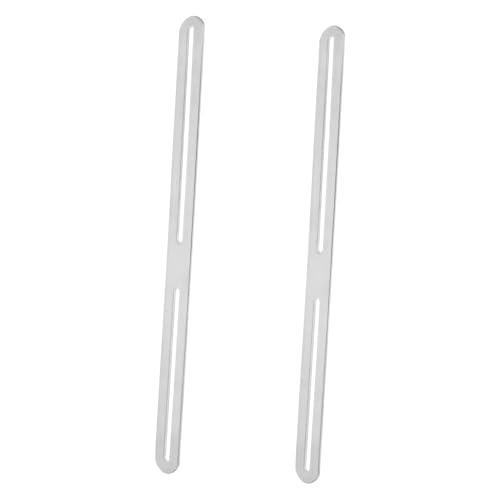 SUPVOX 2 Stück Verstellbare Mending Platten für Zaun und Briefkasten Flachhalterungen für Sichere und Stabile Langlebiges Befestigungsset für Gartenzaun und Tore von Supvox