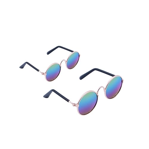 SUPVOX 2 Teiliges Mini Pet Doll Brillenset Bunte Kunststoff Gläser Leichtes Strapazierfähiges Modezubehör für Haustierpuppen Fotorequisiten und Kostümgestaltung SUPVOX 2 Teiliges Mini Pet Doll Brillenset Bunte Kunststoff Gläser Leichtes Strapazierfähiges Modezubehör für Haustierpuppen Fotorequisiten und Kostümgestaltung von Supvox