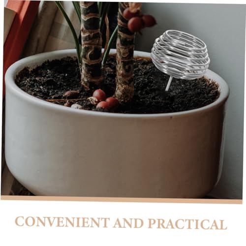 SUPVOX 20 Stück Edelstahl Bonsai Düngerkorb Rostfreier Pflanzendüngerhalter für Orchideen und Topfpflanzen Kugelförmiger Langzeitdünger-netzkorb für Effiziente Nährstofffreisetzung im von Supvox