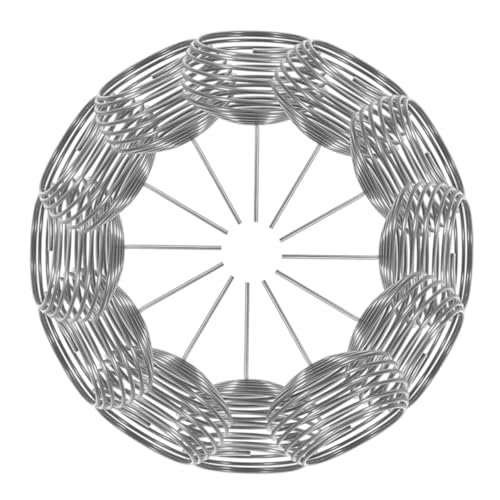 SUPVOX 20 Stück Teiliges Bonsai Düngerkörbchen aus Edelstahl Kugelförmige Nährstoffbehälter für Orchideen und Zimmerpflanzen Kontrollierte Nährstofffreisetzung Langlebig und Vielseitig von Supvox