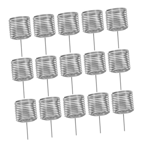 SUPVOX 20 Stück Teiliges Edelstahl Düngerkörbchen für Bonsai und Orchideen Wetterfester Zylindrischer Pflanzendünger Behälter für Vielseitige Pflanzenpflege und Optimierte von Supvox