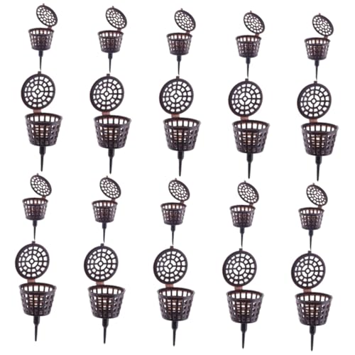 SUPVOX 20 Stück Teiliges Kunststoff düngerbox Bonsai mit Abdeckung Langlebig Windfest Praktisch und Ästhetisch für Pflanzenpflege und Gartendüngung SUPVOX 20 Stück Teiliges Kunststoff düngerbox Bonsai mit Abdeckung Langlebig Windfest Praktisch und Ästhetisch für Pflanzenpflege und Gartendüngung von Supvox