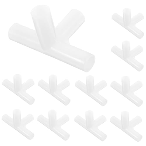 SUPVOX 24 Stück Teiliges Vierwege Verbindungsstück Zeltzubehör aus Robustem Langlebige Zeltstangen Kupplung für Outdoor Terrassen und Pavillon Reparaturen Einfach zu Montieren und von Supvox