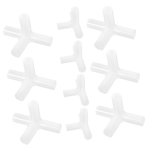 SUPVOX 24 Stück Teiliges Zeltzubehör Vierweg Stangenverbinder Zeltstangenadapter Robust für Outdoor Zelte und Terrassen Ersatzteile zur Einfachen von Supvox