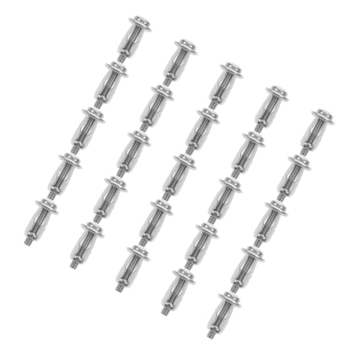 SUPVOX 25 Stück Teiliges Hohlraumdübel mit Petal Nuts Metallanker und Spreizmutter Robuste Expansion Schrauben für Trockenbau und Hohltüren Einfache Vielseitig Einsetzbar Hohe SUPVOX 25 Stück Teiliges Hohlraumdübel mit Petal Nuts Metallanker und Spreizmutter Robuste Expansion Schrauben für Trockenbau und Hohltüren Einfache Vielseitig Einsetzbar Hohe von Supvox