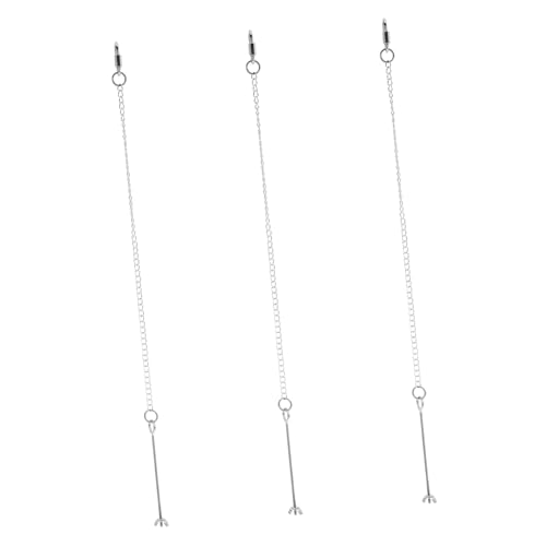 SUPVOX 3 Stück Teiliges Vogel Futterhalter Rostfrei Hängend für Papageien Geeignet für Gemüse und Obst Langlebig Leicht zu Reinigen als Vogelfutterspender und Leckerli Halter von Supvox