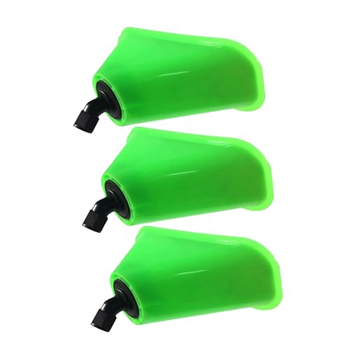 SUPVOX 3 Stück Teiliges Winddichtes Gartensprüher-düsen Hornform Sprühkopf Ventilatorförmiger Sprinkler Einfach zu Montierender Windschutz für Präzises Bewässern und Reinigung im Garten von Supvox