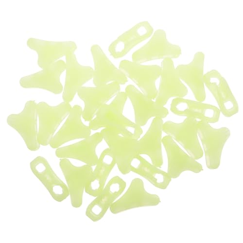 SUPVOX 30 Stück Teiliges Reflektierende Zeltseilspanner Langlebige Kunststoff zugentlastung mit Anti rutsch Funktion Verstellbare Outdoor abspannleine für Zelt Sonnensegel und Pavillon von Supvox