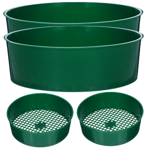 SUPVOX 4 Stück Teiliges Gartensieb Rundes Bodensieb aus Robustem Mesh Vielseitig Einsetzbar zum von Erde Kies und Langlebiges Gartengerät zur Bodenfiltration und Pflanzvorbereitung SUPVOX 4 Stück Teiliges Gartensieb Rundes Bodensieb aus Robustem Mesh Vielseitig Einsetzbar zum von Erde Kies und Langlebiges Gartengerät zur Bodenfiltration und Pflanzvorbereitung von Supvox