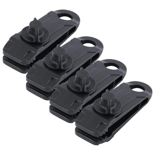 SUPVOX 4 Stück Teiliges Kleine Zeltklammern aus Strapazierfähigem Material Multifunktionale Planenclips mit Haftkraft für Outdoor Winddichte Befestigung von Zelten Planen und Markisen SUPVOX 4 Stück Teiliges Kleine Zeltklammern aus Strapazierfähigem Material Multifunktionale Planenclips mit Haftkraft für Outdoor Winddichte Befestigung von Zelten Planen und Markisen von Supvox