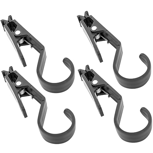 SUPVOX 4 Stück Zeltclip mit Pressverschluss Robuste Klammern für Camping Markisen und Planen Rutschfestes Langlebiges Material Geeignet für Dicke Stoffe und Outdoor Abdeckungen von Supvox