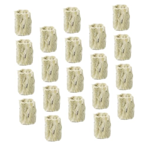 SUPVOX 40 Stück Steinwolle Anzuchtwürfel Höhe Erdloses Kultursubstrat für Hydroponik Stecklinge Sauerstoff Feuchtigkeitsaufnahme für Gemüse Pflanzenvermehrung von Supvox