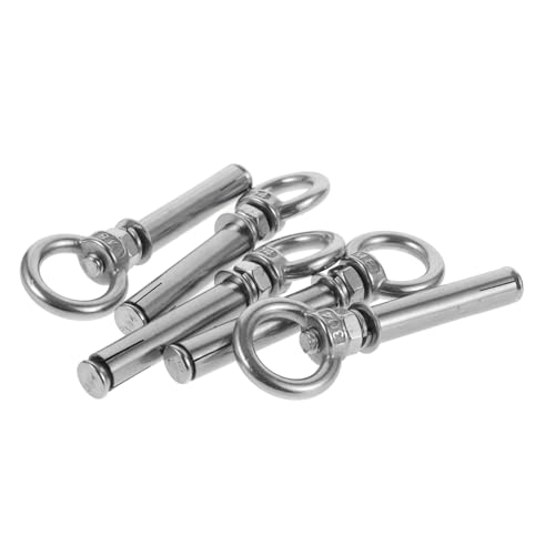 SUPVOX 5 Stück Edelstahl Hund Bodenanker Heavy Duty Erdanker für Hunde Leinenbefestigung Outdoor Robust Windfest für Camping Garten und Strand von Supvox