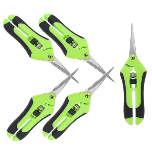 SUPVOX 5 Stück Gartenscheren mit Kunststoffgriff Edelstahlklinge Professionelle Baumschere für Präzises Beschneiden von Obstbäumen und Ästen Ergonomisch Robust und Einfach zu Bedienen SUPVOX 5 Stück Gartenscheren mit Kunststoffgriff Edelstahlklinge Professionelle Baumschere für Präzises Beschneiden von Obstbäumen und Ästen Ergonomisch Robust und Einfach zu Bedienen von Supvox