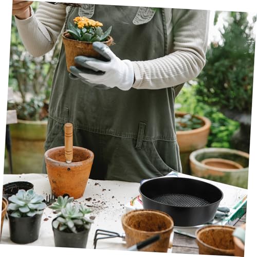 SUPVOX 5 Stück Teiliges Gartensieb aus Robustem Kunststoff Feinmaschiges Bodensieb zur Sand und Erde Filterung Leichtes Tragbares Gartenwerkzeug für Pflanzen Kompost und Aussaat Einfach SUPVOX 5 Stück Teiliges Gartensieb aus Robustem Kunststoff Feinmaschiges Bodensieb zur Sand und Erde Filterung Leichtes Tragbares Gartenwerkzeug für Pflanzen Kompost und Aussaat Einfach von Supvox