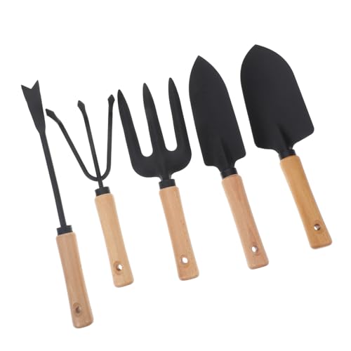 SUPVOX 5 Stück Teiliges Gartenwerkzeug Set mit Robusten Pflanzschaufeln und Gartenharke Ergonomische Holzgriffe Vielseitig Einsetzbar für Gemüseanbau und Outdoor Gartenpflege Praktisch SUPVOX 5 Stück Teiliges Gartenwerkzeug Set mit Robusten Pflanzschaufeln und Gartenharke Ergonomische Holzgriffe Vielseitig Einsetzbar für Gemüseanbau und Outdoor Gartenpflege Praktisch von Supvox