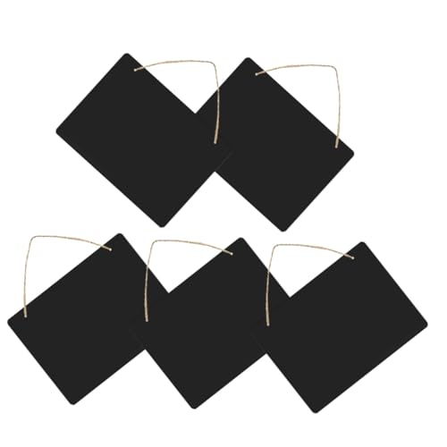 SUPVOX 5 Stück Teiliges Hängendes Kreidetafel Robuster Rahmen Doppelseitig Beschreibbar Wiederverwendbare Tafel für Nachrichten und Dekoration Inklusive Aufhängeseil Leicht und Langlebig SUPVOX 5 Stück Teiliges Hängendes Kreidetafel Robuster Rahmen Doppelseitig Beschreibbar Wiederverwendbare Tafel für Nachrichten und Dekoration Inklusive Aufhängeseil Leicht und Langlebig von Supvox
