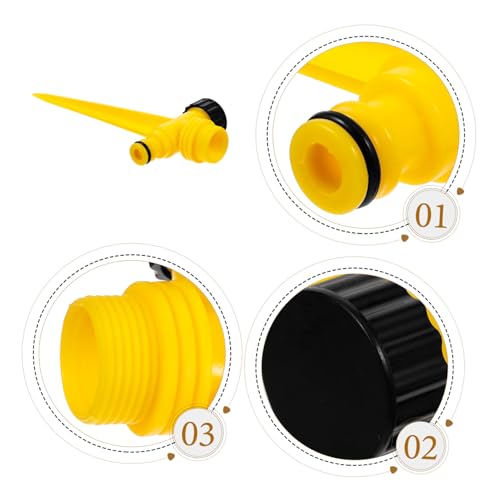 SUPVOX 5 Stück Teiliges Kunststoff Sprinkler Erdspieß Bodenhalterung für Garten Rasensprenger Stabile Installation Einfach zu Montieren Wetterbeständig Geeignet für Außenbereiche und SUPVOX 5 Stück Teiliges Kunststoff Sprinkler Erdspieß Bodenhalterung für Garten Rasensprenger Stabile Installation Einfach zu Montieren Wetterbeständig Geeignet für Außenbereiche und von Supvox