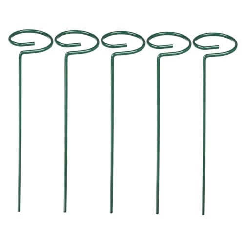 SUPVOX 5 Stück Teiliges Pflanzenset Metallstützen für Zimmerpflanzen Robuste Pflanzenhalter zur Stütze von Orchideen Rosen und Kletterpflanzen Hohe Rankhilfen für Gesundes von Supvox