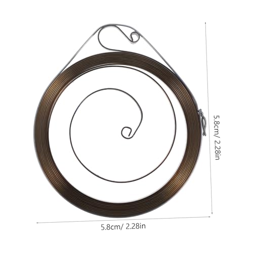 SUPVOX 5 Stück Teiliges Starterfeder set für Kettensägen Langlebige Ersatz spiralfedern Stabile Funktion Einfache Installation Kompatibel mit Stihl Modellen von Supvox