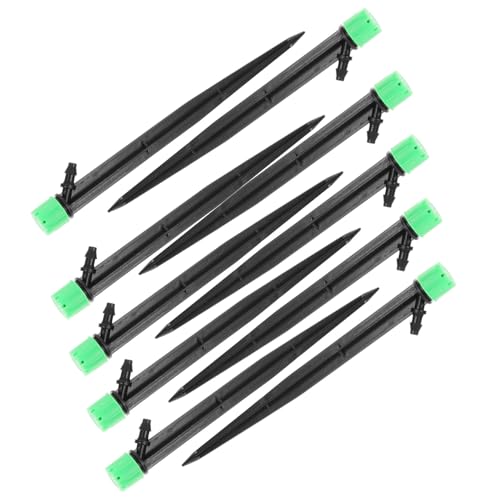 SUPVOX 50 Stück Garten Bewässerung Tropfer Einstellbare Tropfdüsen Sprinkler mit Erdspieß für Präzise Wasserzufuhr im Gewächshaus Hochbeet und SUPVOX 50 Stück Garten Bewässerung Tropfer Einstellbare Tropfdüsen Sprinkler mit Erdspieß für Präzise Wasserzufuhr im Gewächshaus Hochbeet und von Supvox