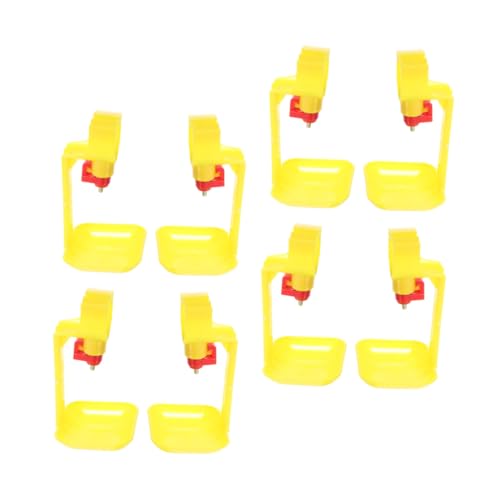 SUPVOX 8 Stück Teiliges Geflügel Wassertränke mit Automatischen Nippeltrinkbechern Einfache Installation Langlebig und Sicher für Hühner und Geflügelhaltung Bauernhof SUPVOX 8 Stück Teiliges Geflügel Wassertränke mit Automatischen Nippeltrinkbechern Einfache Installation Langlebig und Sicher für Hühner und Geflügelhaltung Bauernhof von Supvox