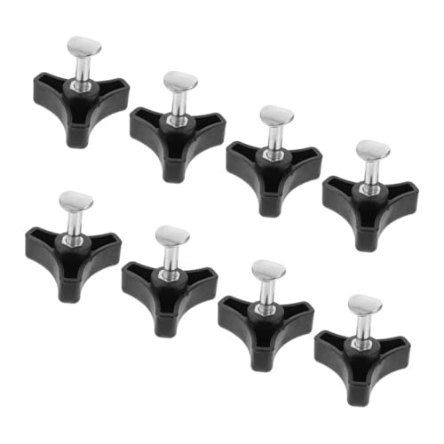SUPVOX 8 Stück Teiliges Rasenmäher-griffschrauben Ergonomischem Dreieckknauf Wetterfestes Gartenzubehör Kompatibel mit Vielen Mähermodellen Handlich und Leicht für Einfache Handhabung und von Supvox