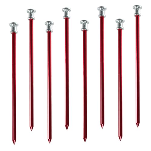 SUPVOX 8 Stück Teiliges Zeltheringe aus Aluminium Robust und Leicht mit Stabilem Design für Sicheren Halt bei Camping Outdoor Garten und Picknick Passend für Harten Boden Zufällige Farbe SUPVOX 8 Stück Teiliges Zeltheringe aus Aluminium Robust und Leicht mit Stabilem Design für Sicheren Halt bei Camping Outdoor Garten und Picknick Passend für Harten Boden Zufällige Farbe von Supvox
