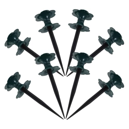 SUPVOX 8 Stücke Bewässerung Guide Rad Schlauch Garten Wasser Unterstützung Pvc Grün von Supvox