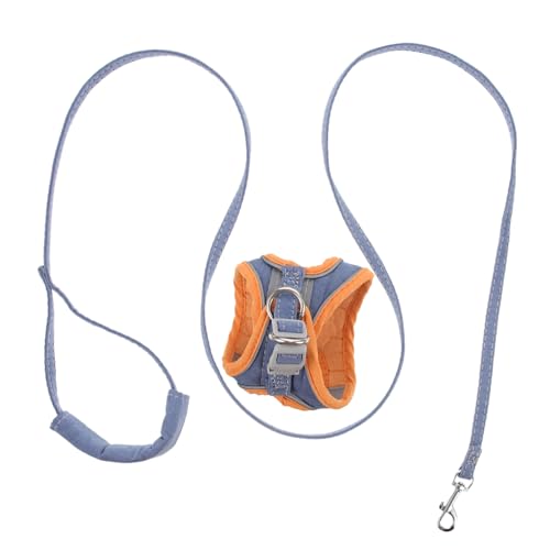 SUPVOX Atmungsaktives Verstellbares Katzen Welpengeschirr aus Weichem Mikrofaser Suede mit Edelstahl Haken Reflektierend und Bequem für Sicheren Outdoor Einsatz SUPVOX Atmungsaktives Verstellbares Katzen Welpengeschirr aus Weichem Mikrofaser Suede mit Edelstahl Haken Reflektierend und Bequem für Sicheren Outdoor Einsatz von Supvox