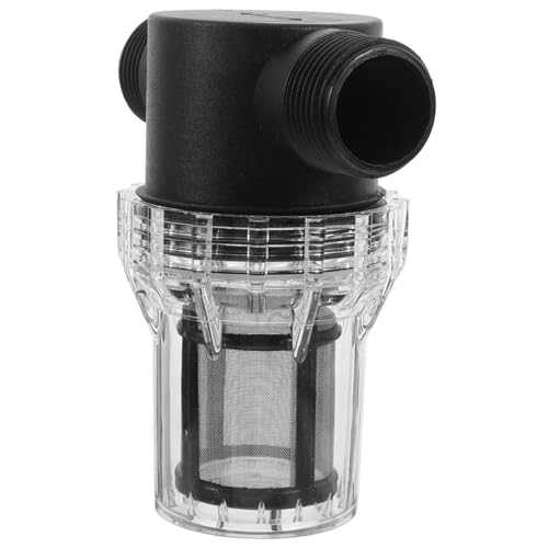 SUPVOX Außen Gewinde Gartenschlauch Sedimentfilter mit Mesh Sieb Hochpräziser Wasserfilter für Gartenbewässerung Autowäsche und Aquarium Wiederverwendbarer Rohrleitungsfilter für von Supvox