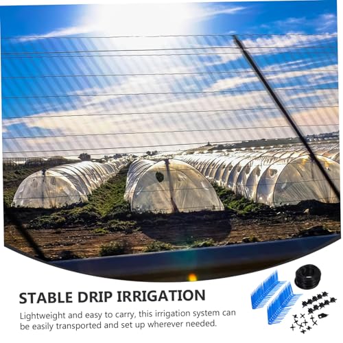 SUPVOX Automatisches Bewässerungssystem mit Stabilem Tropfer für Garten und Blumentöpfe für Gewächshaus und Obstbau Tragbar und für Jungpflanzen und Sämlinge SUPVOX Automatisches Bewässerungssystem mit Stabilem Tropfer für Garten und Blumentöpfe für Gewächshaus und Obstbau Tragbar und für Jungpflanzen und Sämlinge von Supvox