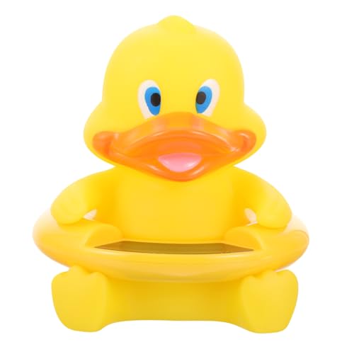 SUPVOX Badethermometer Schwimmendes Cartoon Wasserthermometer Gelb für Junge Mädchen Badewanne und Pool Multifunktional Einfach zu Bedienen Sicheres Badespielzeug Messung der SUPVOX Badethermometer Schwimmendes Cartoon Wasserthermometer Gelb für Junge Mädchen Badewanne und Pool Multifunktional Einfach zu Bedienen Sicheres Badespielzeug Messung der von Supvox