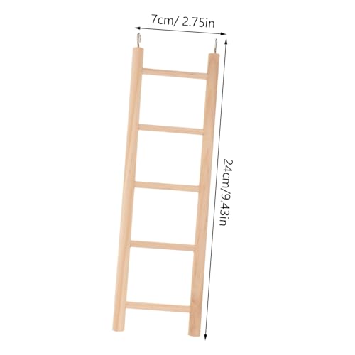 SUPVOX Bissfeste Vogel Leiter aus Holz für Kleine Vögel Papagei Kletterspielzeug Vogelkäfig Zubehör Sichere Holztreppe für Wellensittiche und Graupapageien SUPVOX Bissfeste Vogel Leiter aus Holz für Kleine Vögel Papagei Kletterspielzeug Vogelkäfig Zubehör Sichere Holztreppe für Wellensittiche und Graupapageien von Supvox