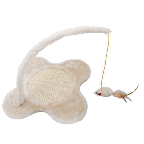 SUPVOX Blumenförmiger Katzenkratzbaum mit Hängendem Mausspielzeug Langlebiges Sisal Kratzbrett für Katzen und Kätzchen Fördert Körperliche Aktivität und Mentalen Spielspaß Jede Wohnung SUPVOX Blumenförmiger Katzenkratzbaum mit Hängendem Mausspielzeug Langlebiges Sisal Kratzbrett für Katzen und Kätzchen Fördert Körperliche Aktivität und Mentalen Spielspaß Jede Wohnung von Supvox