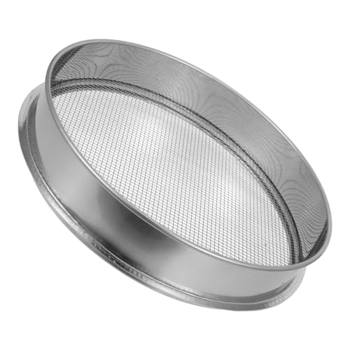 SUPVOX Edelstahl Bodensieb Gartensieb Mesh Feinmaschig Robust Biegsamkeitsresistent Ergonomisch Für Erde Kompost Steine Gartenarbeit Multifunktional SUPVOX Edelstahl Bodensieb Gartensieb Mesh Feinmaschig Robust Biegsamkeitsresistent Ergonomisch Für Erde Kompost Steine Gartenarbeit Multifunktional von Supvox